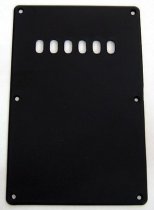 Stratocaster Access Backplate Black