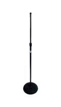 Round-Base Microphone Stand Black