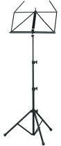 3 Section Music Stand Black