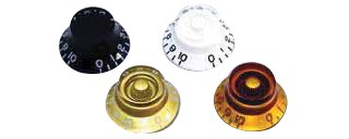 Plastic Vintage “Tophat” Knob for Knurled Shaft