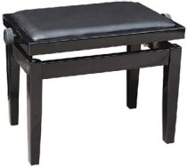 Foam Padded Leatherette Piano Bench