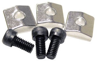 Fingerboard Nuts Chrome 3pc