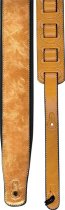 2.8″ Soft Leather Guitar Strap W/ Foam Padding Tan