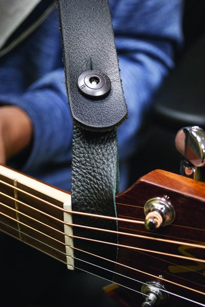 Leather Headstock Strap Holder